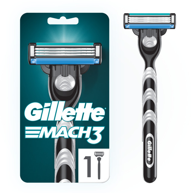 станок для бритья GILLETTE Mach3 + 1 кассета