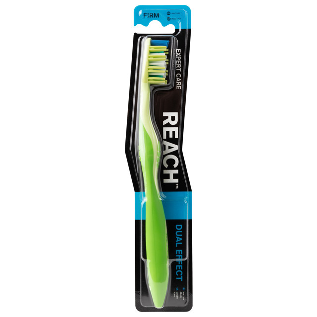 щетка зубная REACH Dual effect жесткая