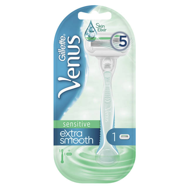 станок для бритья GILLETTE Venus Sensitive Extra Smooth + 1 кассета