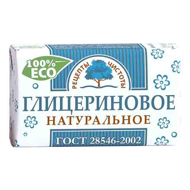 мыло РЕЦЕПТЫ ЧИСТОТЫ Глицериновое 180г