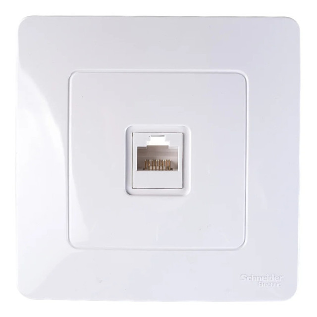 розетка компьютерная SYSTEME ELECTRIC Blanca RJ45 кат.5E белый