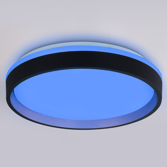 светильник светодиодный AMBRELLA Dance RGB 3000K-6500K черный/золото