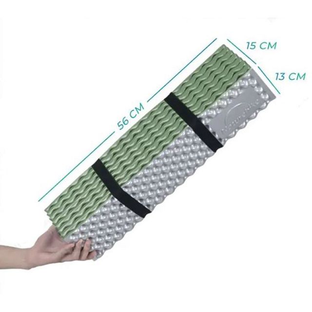 коврик туристический NATUREHIKE 185х56х1,8см алюминиевая плёнка оливковый коврик туристический NATUREHIKE 185х56х1,8см алюминиевая плёнка оливковый