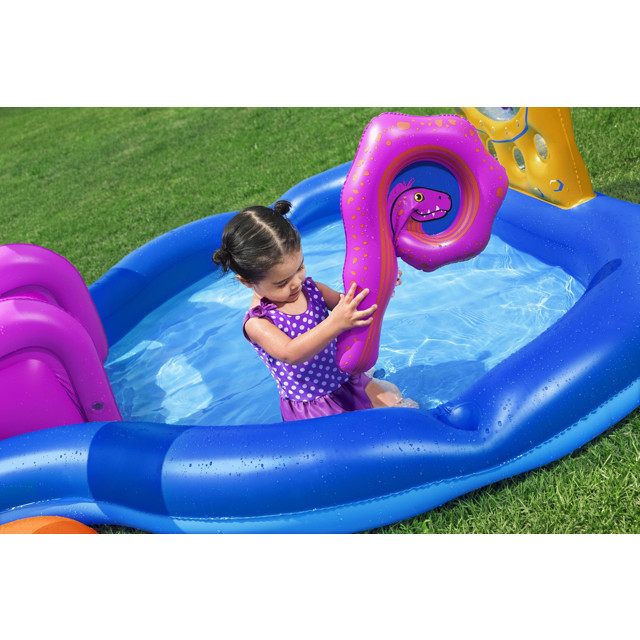 бассейн с горкой BESTWAY 330х188х117см 276л