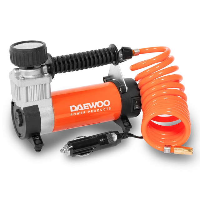 компрессор автомобильный DAEWOO DW 55 PLUS 12В 50л/мин + ремкомплект
