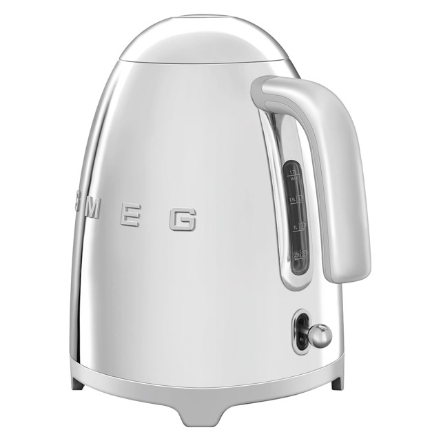 чайник SMEG KLF03SSEU 2400Вт 1,7л, металл, серебристый
