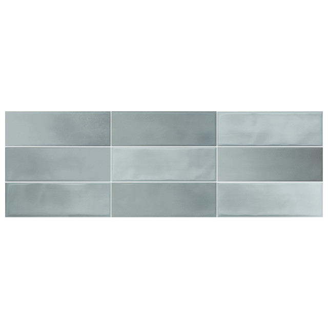 плитка настенная ALMA CERAMICA Style 20х60 зелёный 101