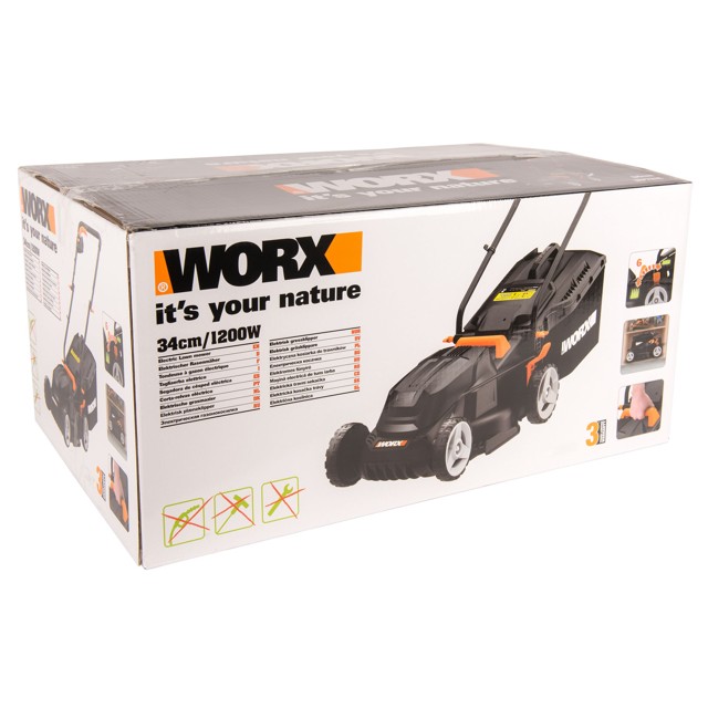 газонокосилка электрическая WORX WG713E