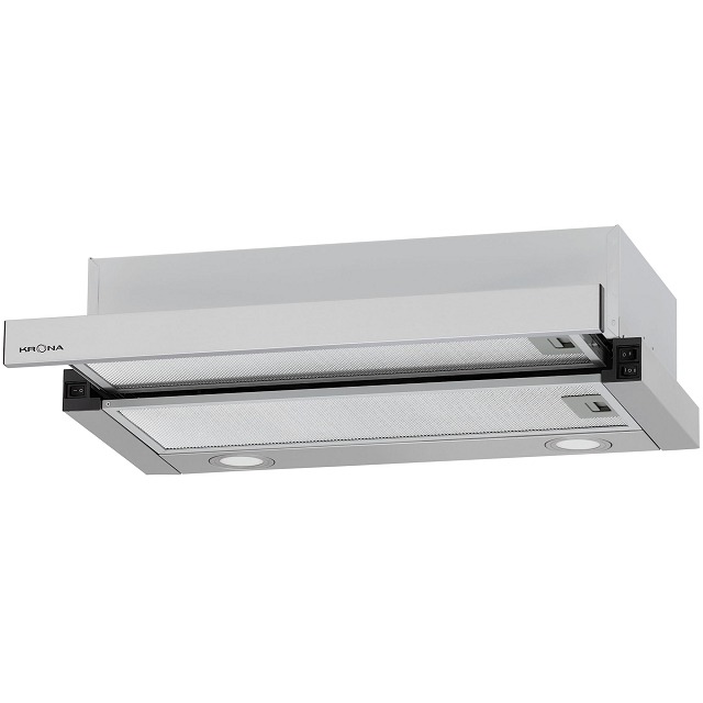 вытяжка встраиваемая KRONA KAMILLA MV 6002 INOX 60см 1000куб нерж.