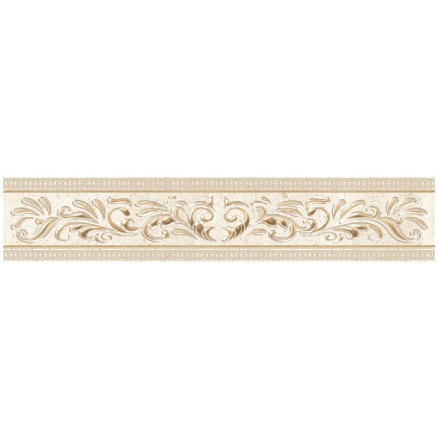 бордюр настенный KERLIFE OLIMPIA D'ARTE Crema 62х31,5