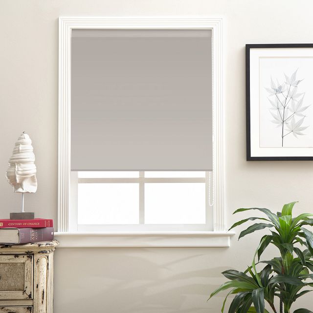 штора рулонная GARDEN Stars светопроницаемая 90x170см серая, арт.W1985090x170V610