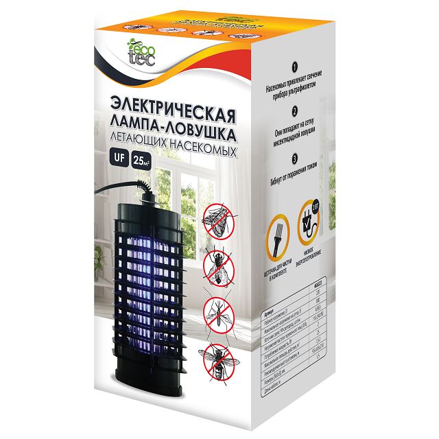 лампа-ловушка летающих насекомых