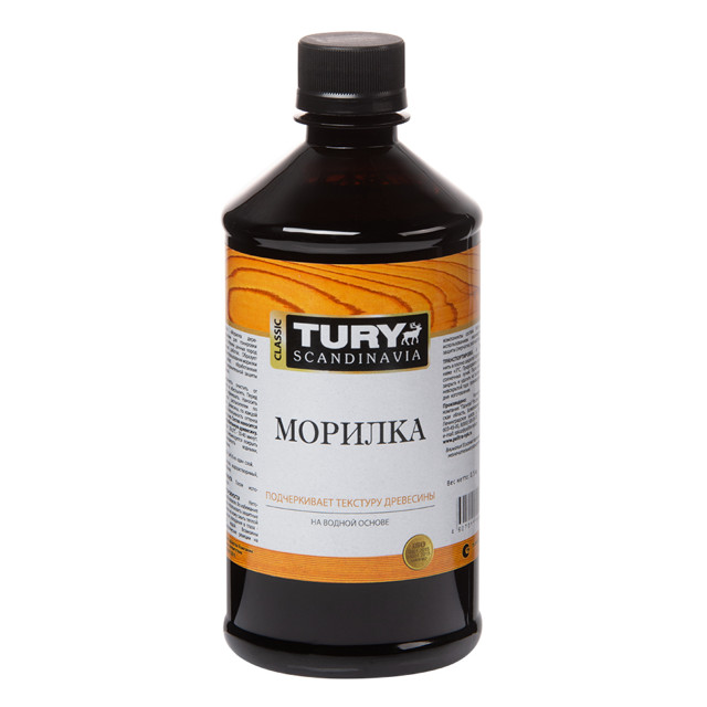 морилка TURY 0,5л палисандр, арт.119009