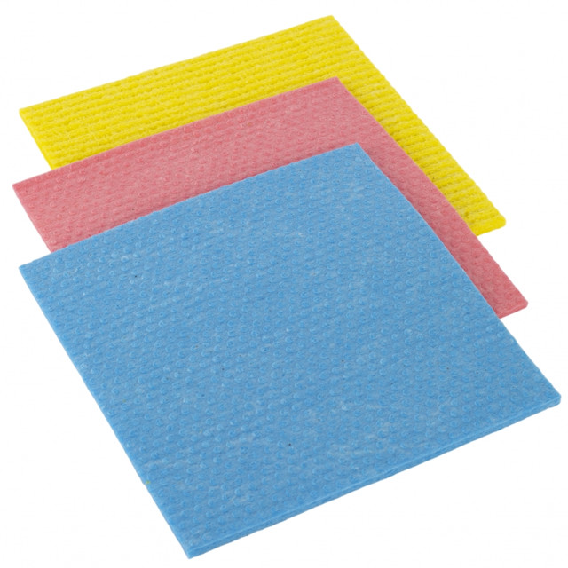 салфетка VILEDA Sponge Cloth 3шт 20х18см губчатая хлопок, целлюлоза