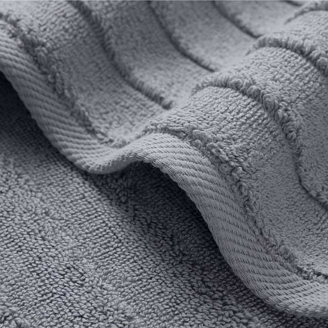 полотенце махр. VEROSSA Steps texture 70х140см серое, арт.925982