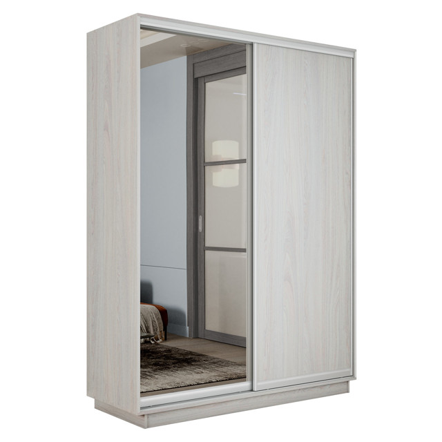 корпус шкафа-купе Экспресс 2 1200х2200х440мм ясень анкор светлый ЛДСП