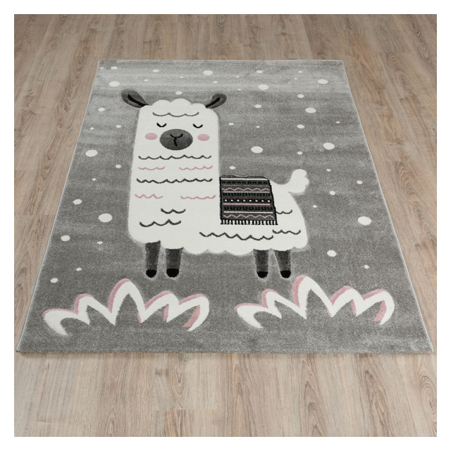 ковер CHILDWORLD 1330х1950мм полипропилен C555 GREY/CREAM
