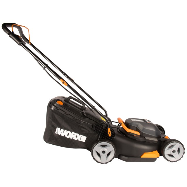 газонокосилка аккумуляторная WORX WG743E 2х20В 2х4Ач