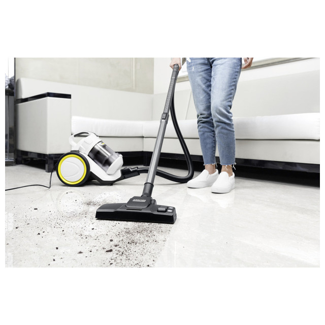 пылесос с контейнером для пыли KARCHER VC 3 700 Вт контейнер 0,9л белый