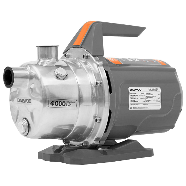 насос поверхностный DAEWOO DGP 4000 INOX 1300Вт 4000л/ч