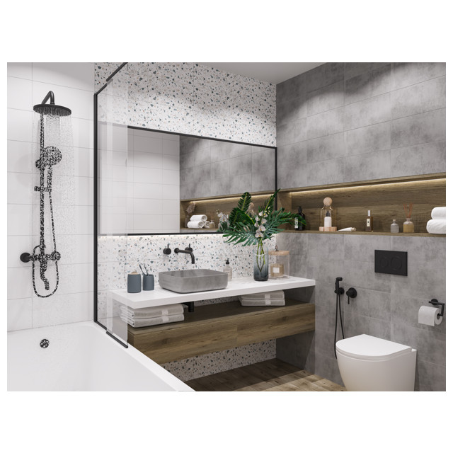 плитка настенная CULTO By Culto Ecta 20x40 Mixstone матовый