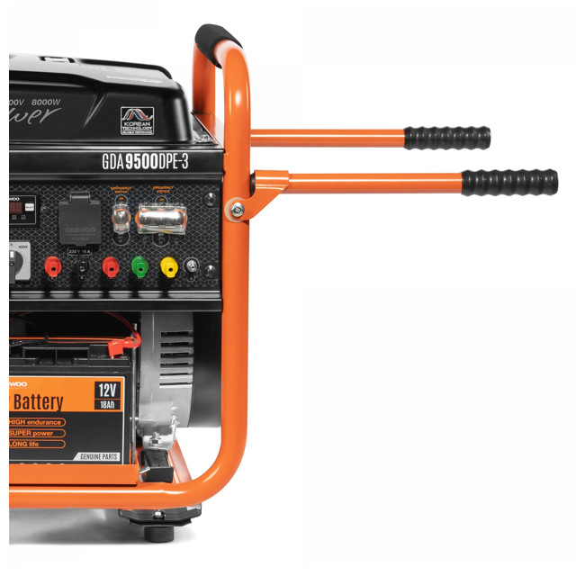 генератор бензиновый DAEWOO GDA 9500DPE-3 8,6/8,0кВт 460см3