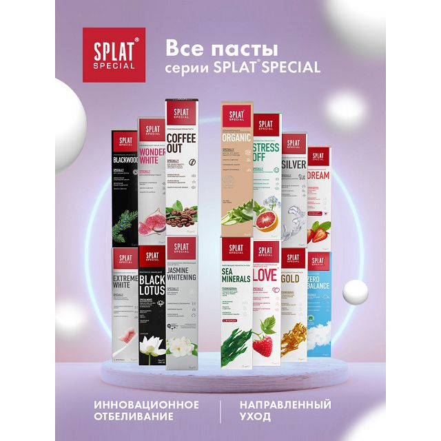 паста зубная SPLAT Special Stress Off 75мл