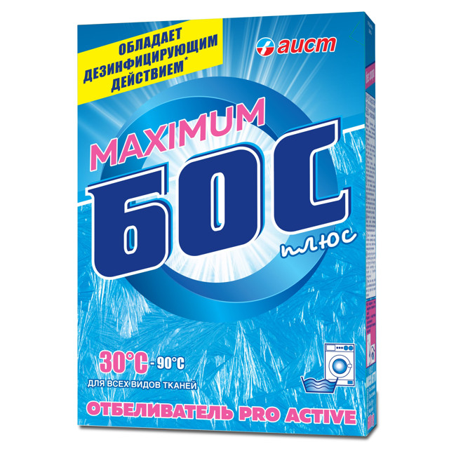 отбеливатель БОС-плюс maximum 3 в1 порошок 600г