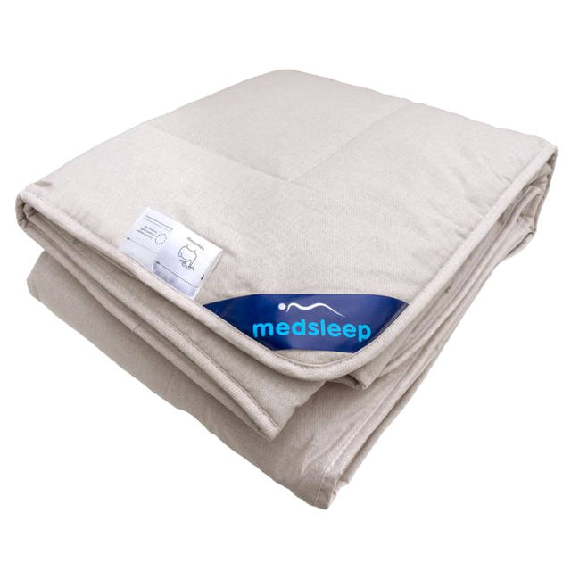 одеяло MEDSLEEP Himalayas всесезонное 200х210см шерсть кашемировой козы 60%, арт.1014.00140
