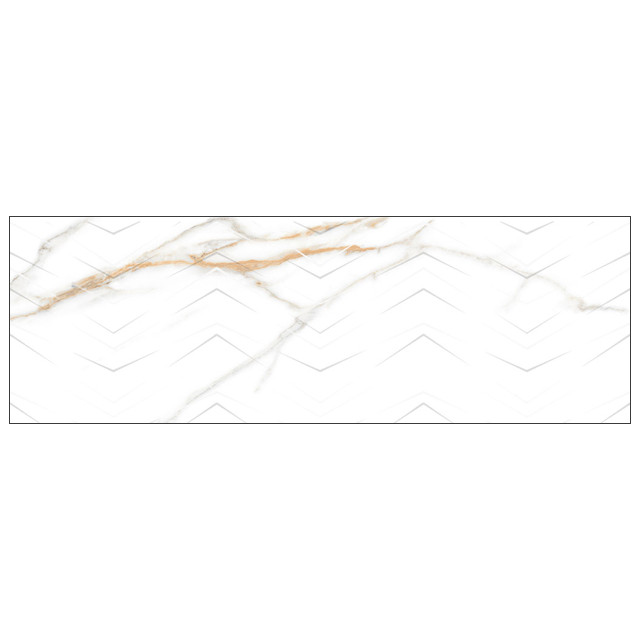 плитка настенная STATUARIO iron ore wind 30х90 белая
