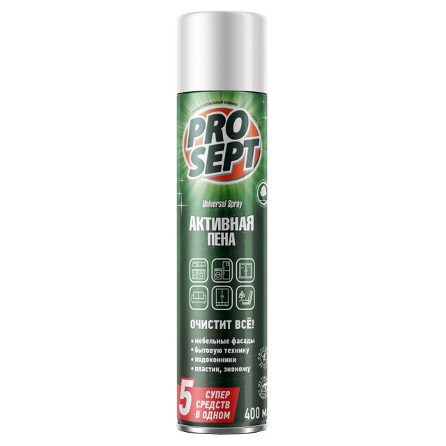 средство чистящее PROSEPT Universal Spray пена 400мл