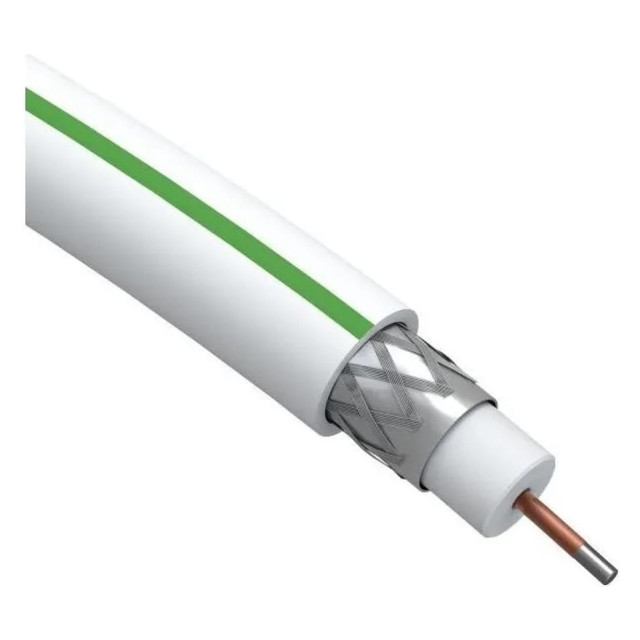 кабель коаксиальный SAT-703 DORI 5м CCS белый