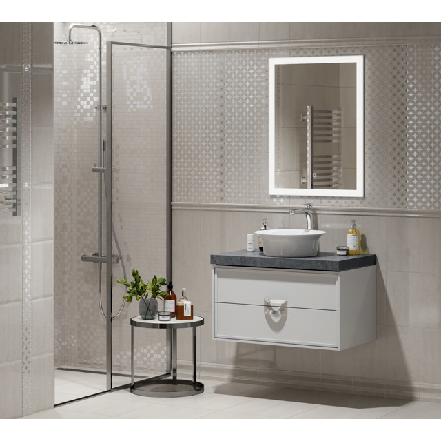 бордюр багет KERAMA MARAZZI Туф 20х5 бежевый