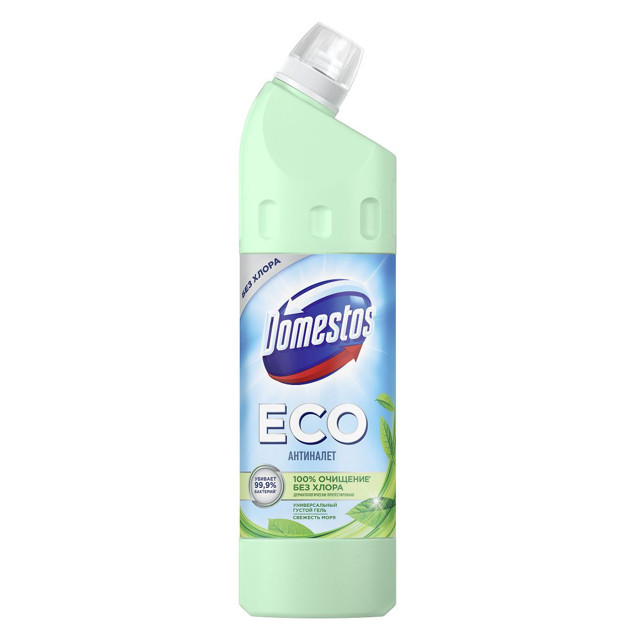 средство для туалета DOMESTOS Eco Антиналет Свежесть Моря 750мл