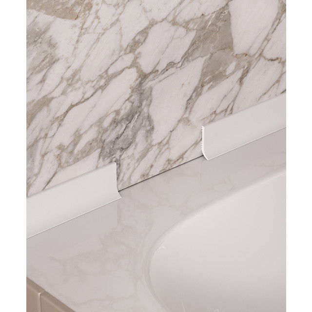 плинтус потолочный COSCA 40х12х2000мм белый, арт. PL001