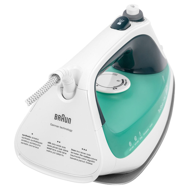 утюг BRAUN SI7042.GR 2400Вт 220г/мин алюминиевый сплав