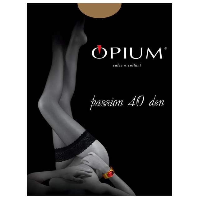 чулки OPIUM Passion 40den 3 visone