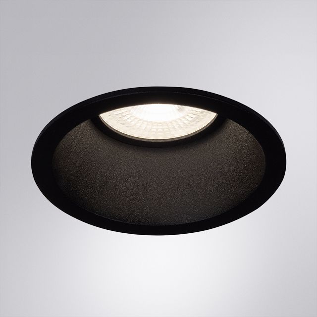 светильник встраиваемый ARTE LAMP Dash GU10 35Вт алюминий черный