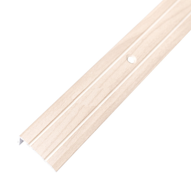 накладка на ступень Русский профиль дуб жемчужный 1,8 мх24 х2 мм