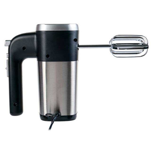 миксер OASIS MH-80S 800Вт 5 скоростей черный/серебристый