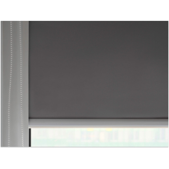 штора рулонная FG Охта блэкаут 50х180см серая, арт.97284315