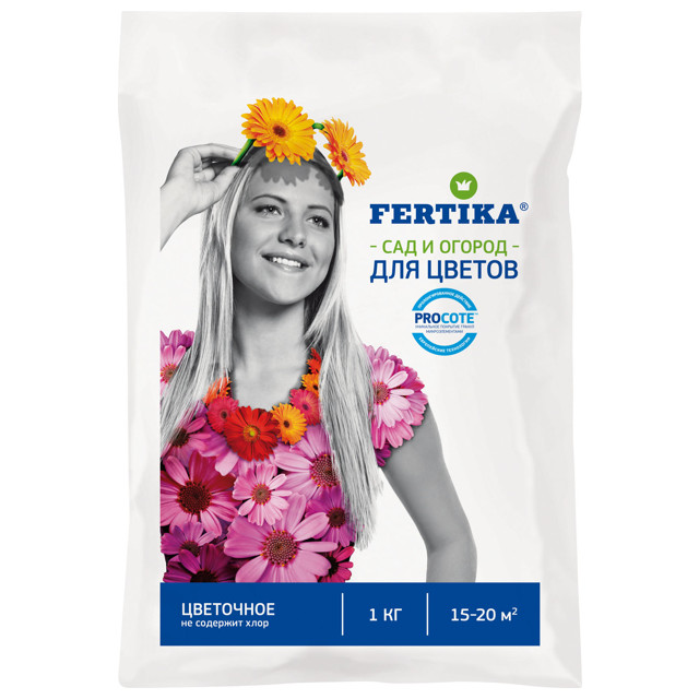 удобрение FERTIKA Цветочное для цветов 1кг