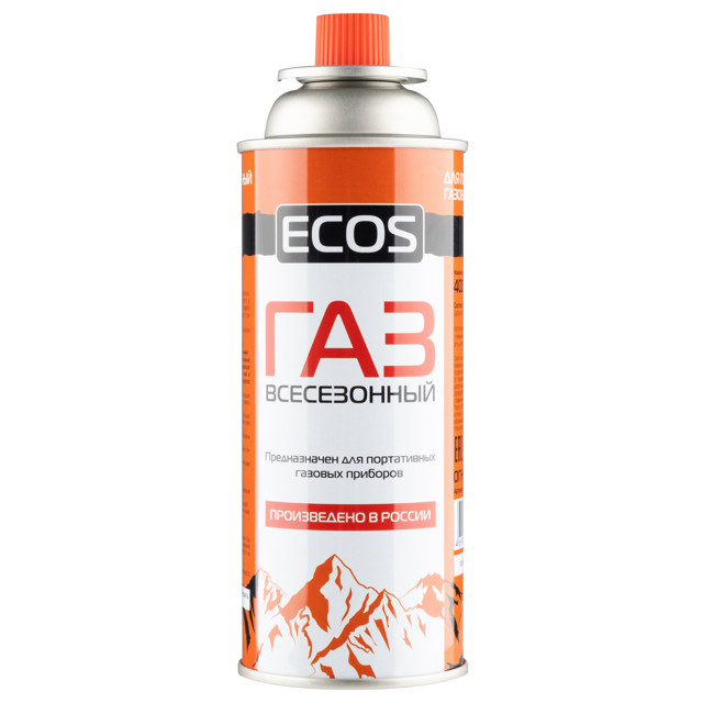 газ универсальный ECOS всесезонный цанговый 220г