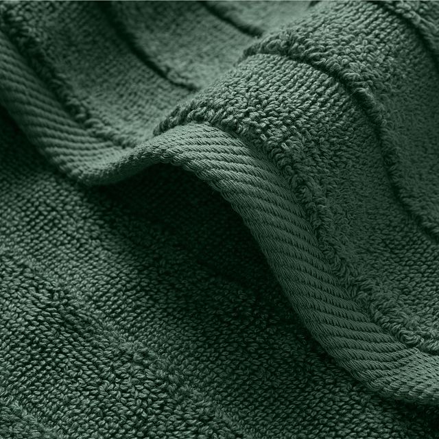 полотенце махр. VEROSSA Steps texture 50х90см зеленое, арт.925978