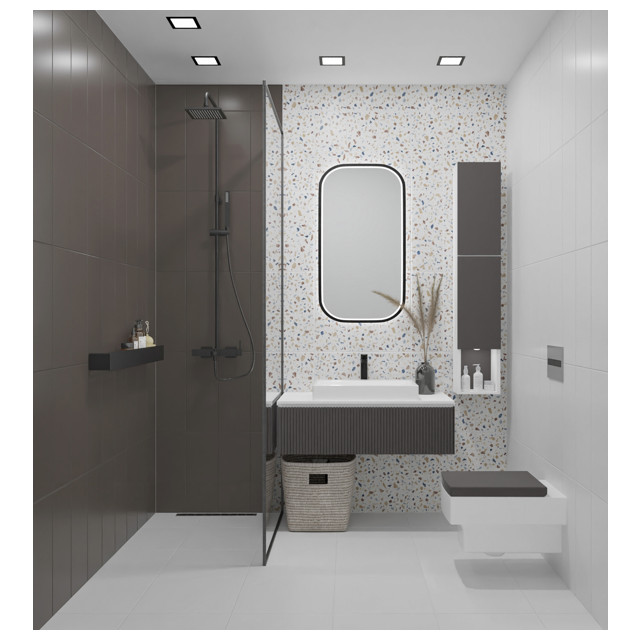 плитка настенная AZORI Colormix terrazzo 20,1х50,5 разноцветный