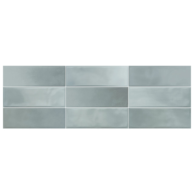 плитка настенная ALMA CERAMICA Style 20х60 зелёный 101