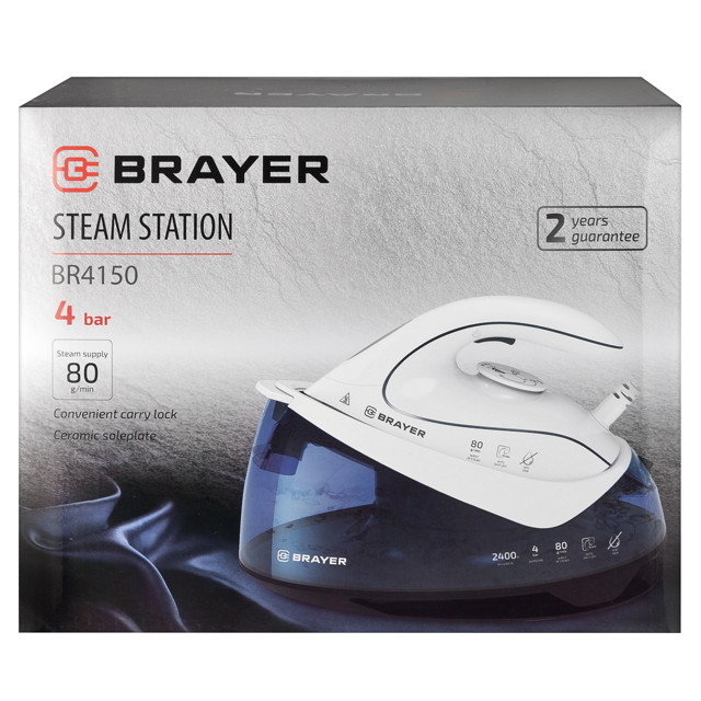 парогенератор BRAYER BR4150 2400Вт 140г/мин