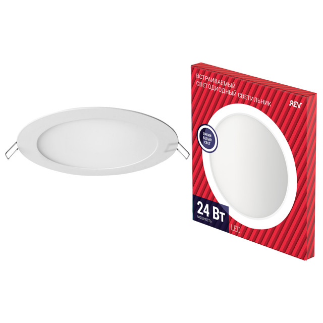 светильник встраиваемый LED REV SuperSlim 300мм 24Вт 4000К металлический