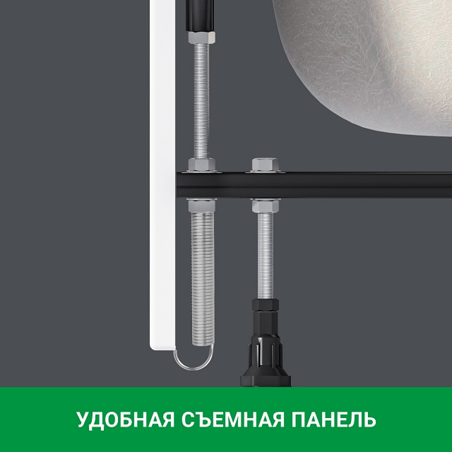 ванна акриловая 100ACRYL Acryel 160х70см