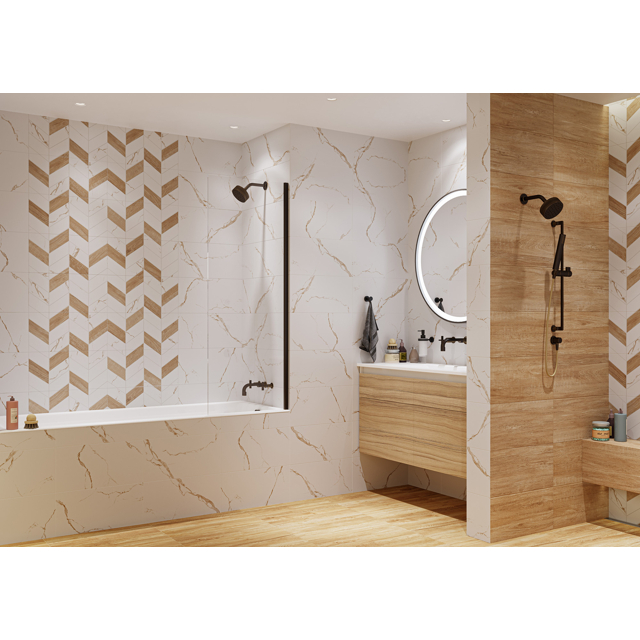 плитка настенная GLOBAL TILE Marmaris 25х50 бежевый дерево
